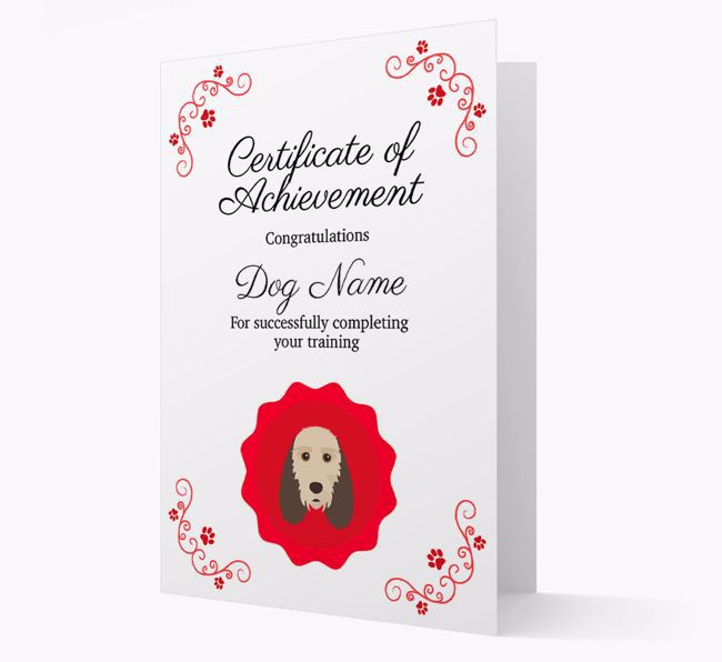 Graduation Certificate: Personalized {breedFullName} Card